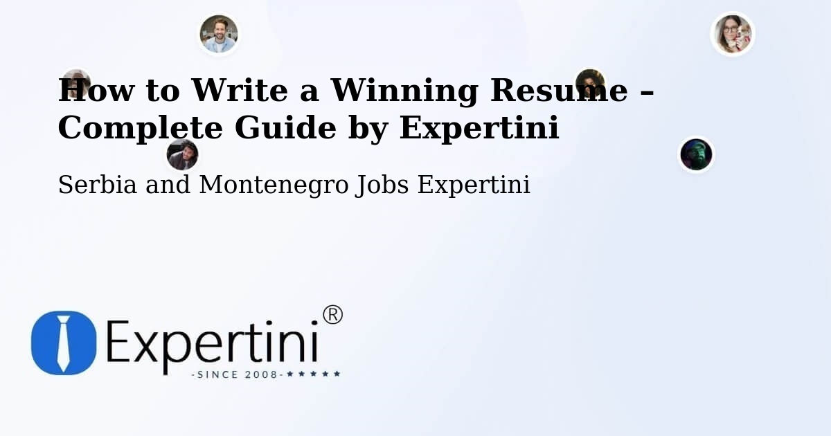 Resume Writing Guide for Job Seekers – Rivers - Rivers, Serbia and Montenegro Jobs Expertini